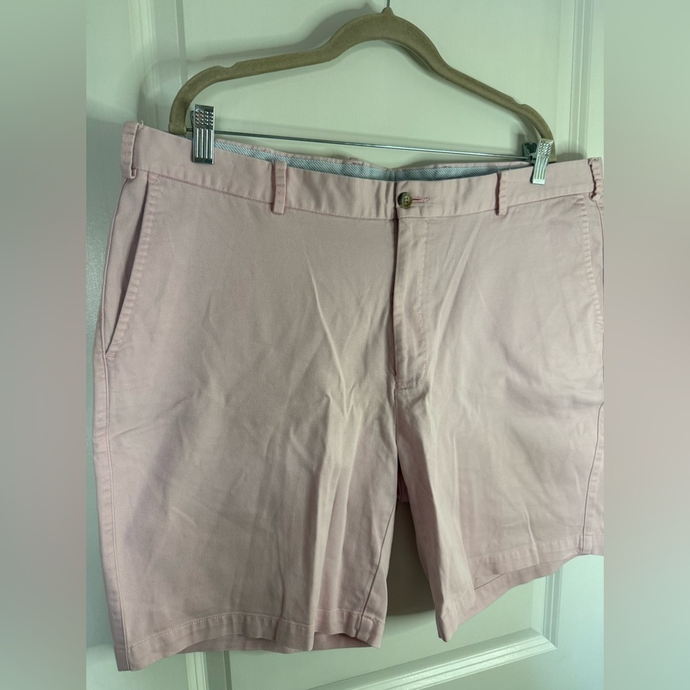 Peter Millar Men’s Pink Crown Soft Touch Shorts - Size 40 - Picture 2 of 7